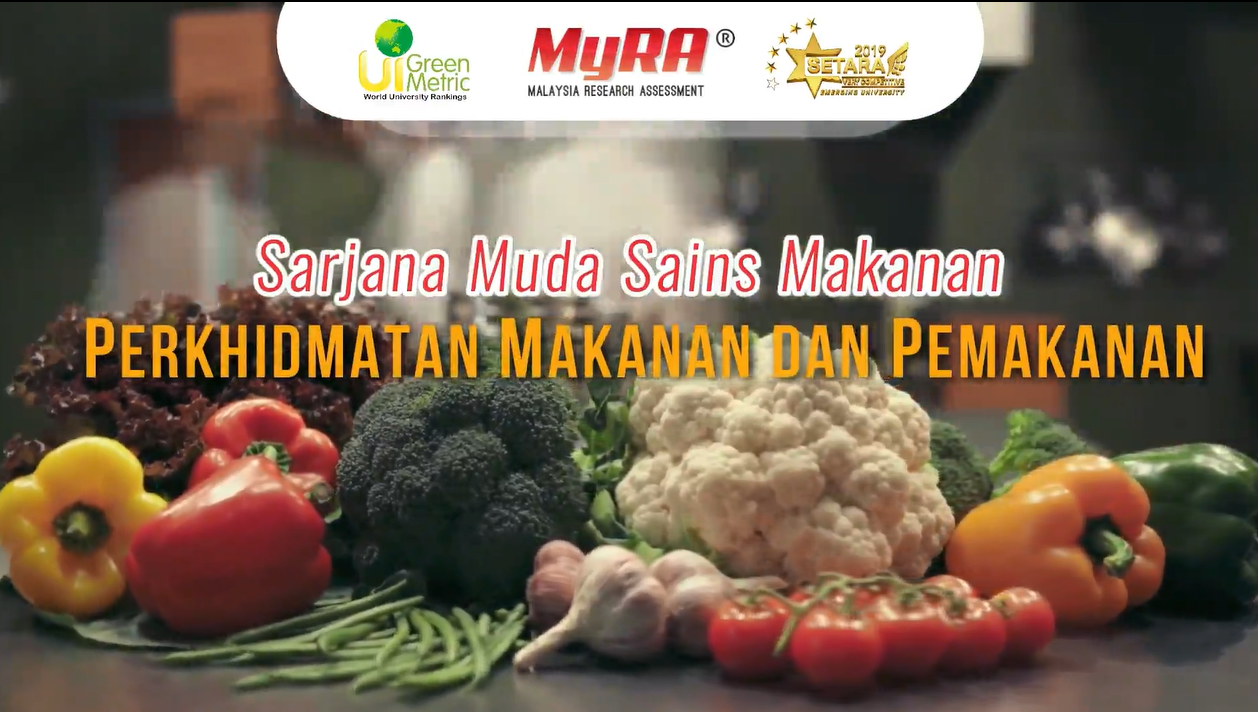 Sarjana Muda Sains Makanan (Perkhidmatan Makanan dan Pemakanan)- Universiti Malaysia Terengganu